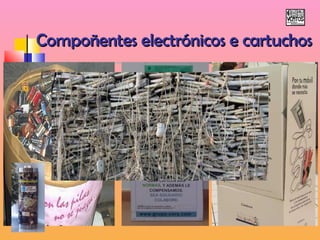 Compoñentes eelleeccttrróónniiccooss ee ccaarrttuucchhooss 
 