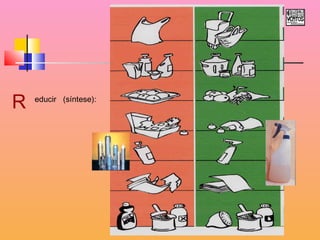 R educir (síntese): 
 