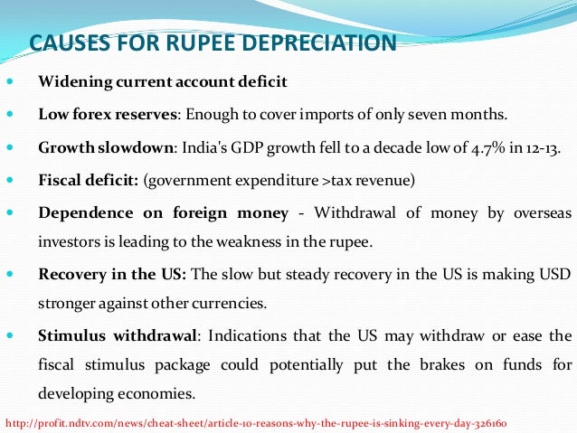 Forex appreciation depreciation