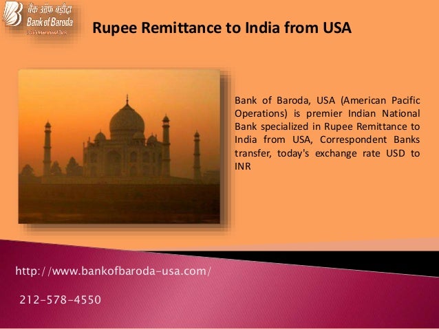 Bank of baroda forex rate card