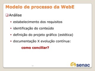 36Engenharia da WebWebApps entregues incrementalmenteModificações ocorrem freqüentementeCronogramas são curtos
