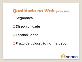necessita atender às necessidades de uma comunidade diversificada de clientes44Engenharia da Web Atributos de WebAppsVoltada a dados