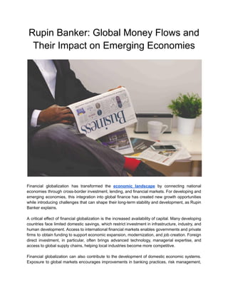 Rupin Banker_ Global Money Flows and Their Impact on Emerging Economies.pdf