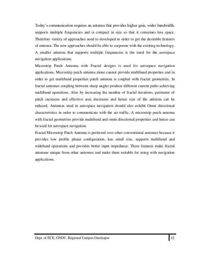 Fractal antenna phd thesis topics