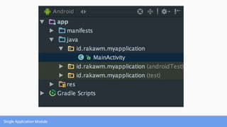 Single Application Module
 