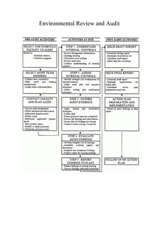 Environmental Review and Audit
 