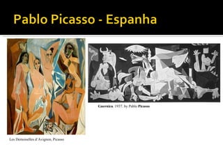 Guernica . 1937. by Pablo  Picasso Les Demoiselles d’Avignon, Picasso  