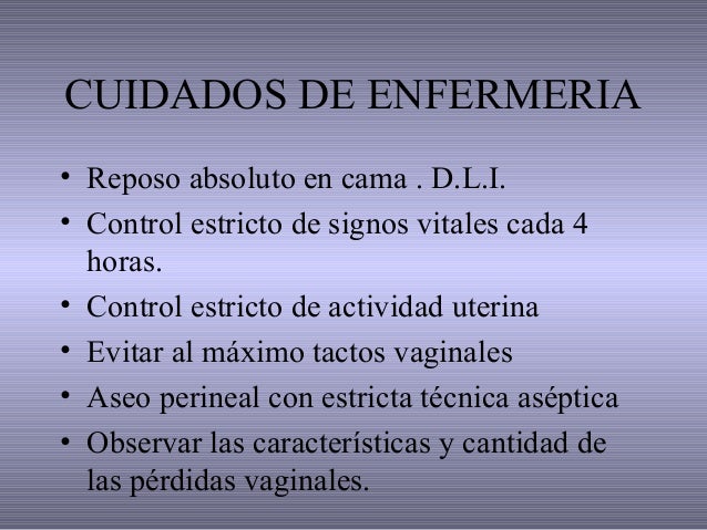Ruptura prematura de membranas ovulares