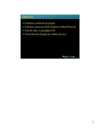 Gerenciamento de Projetos OO