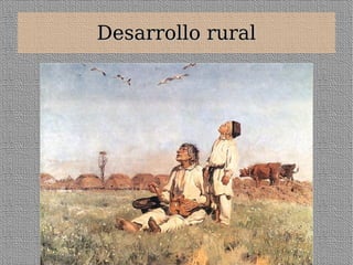 Desarrollo rural