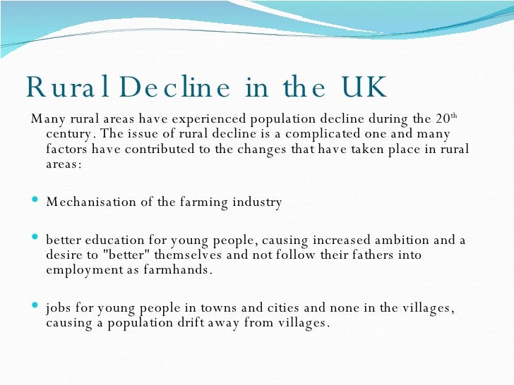 Rural Decline 1 1 1 