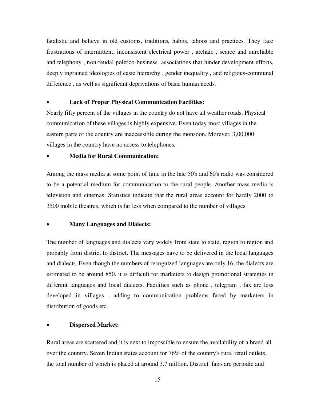 Rural Marketing strategies hll