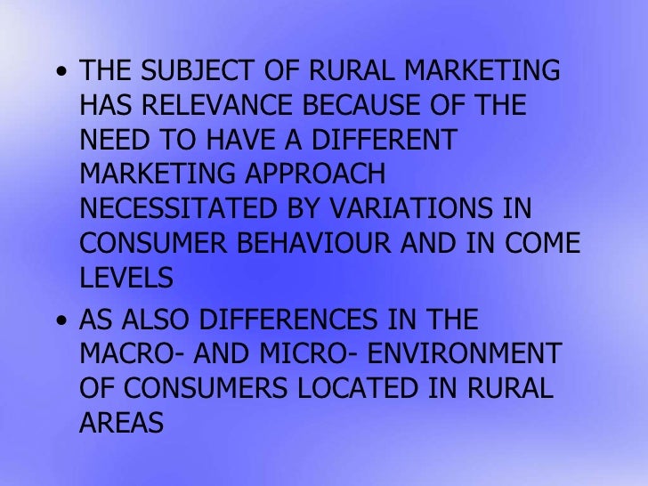 Rural definition