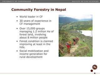 Rural development potential of community forestry in Nepal | PPT