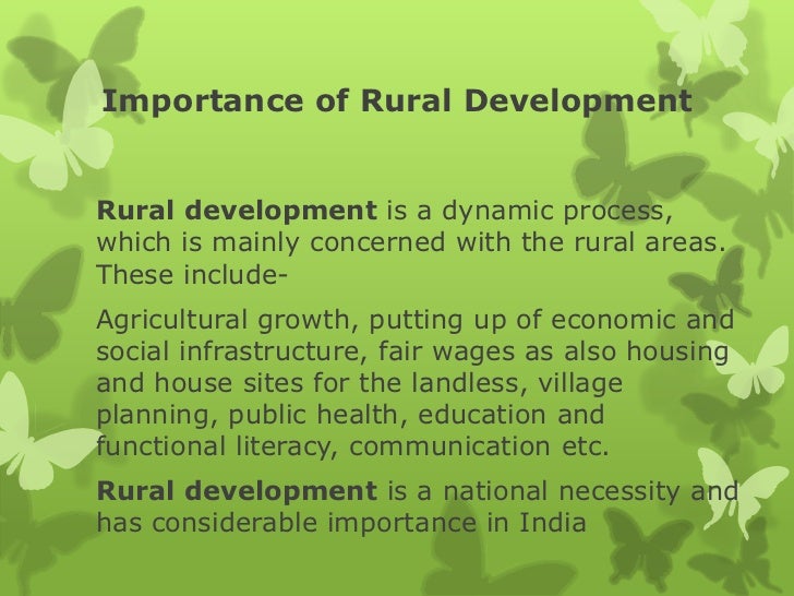 rural development dissertation topics