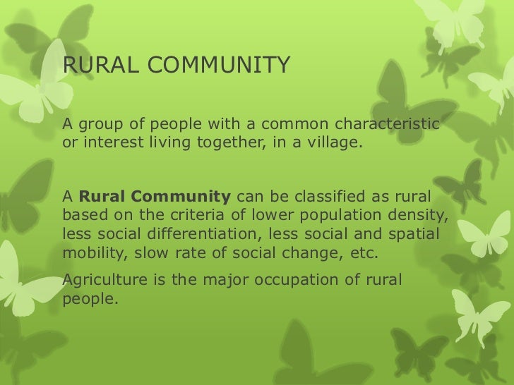 Rural development ppt