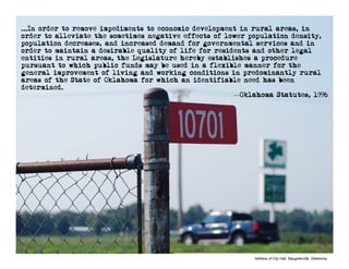 —




    Address of City Hall, Slaughterville, Oklahoma
 