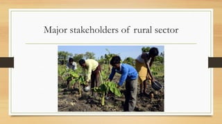 State Sector Rural Rural economy of India (Rural Development - Principles, Policies, and ...