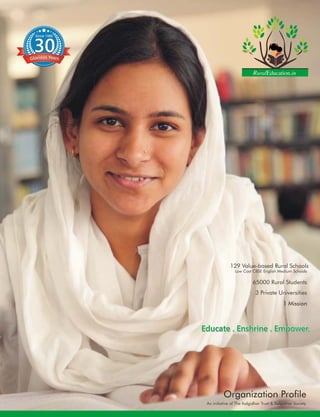 RURAL EDUCATION - Profile Kalgidhar Trust, Baru Sahib