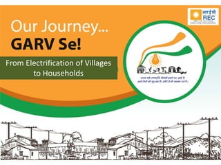 From Electrification of Villages
to Households
 