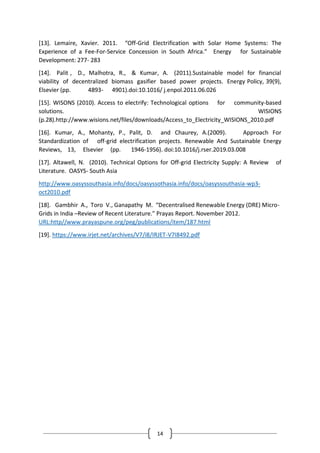 RURAL ELECTRIFICATION IN INDIA DECENTRALISED RENEWABLE ENERGY ...
