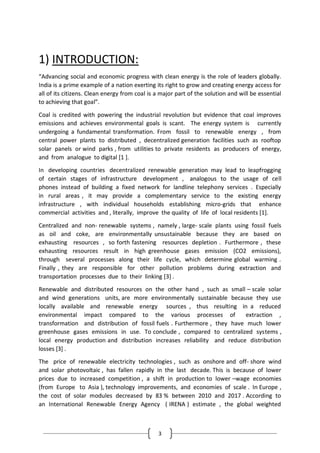 RURAL ELECTRIFICATION IN INDIA DECENTRALISED RENEWABLE ENERGY ...