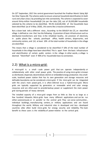 RURAL ELECTRIFICATION IN INDIA DECENTRALISED RENEWABLE ENERGY ...