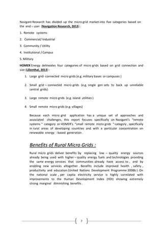 RURAL ELECTRIFICATION IN INDIA DECENTRALISED RENEWABLE ENERGY ...