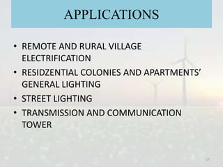 Rural electrification through solar and wind hybrid system | PPTX