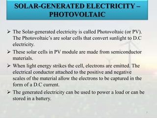 Rural electrification through solar and wind hybrid system | PPTX
