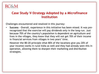 Lack of awareness and lack of social capital