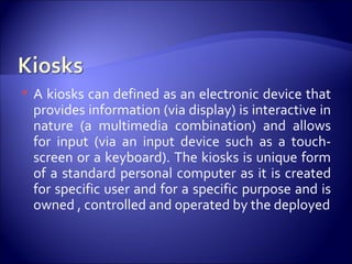 Rural Kiosk | PPT