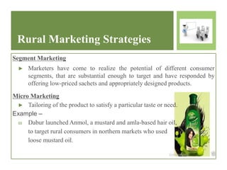 Rural Marketing - An Insight