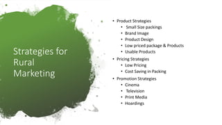 Introduction to Rural Marketing | PPTX
