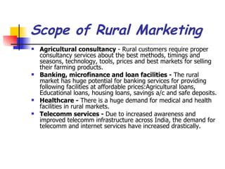 Rural marketing in india | PPT