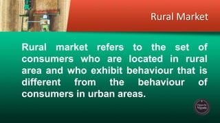 Introduction to Rural marketing | PPTX