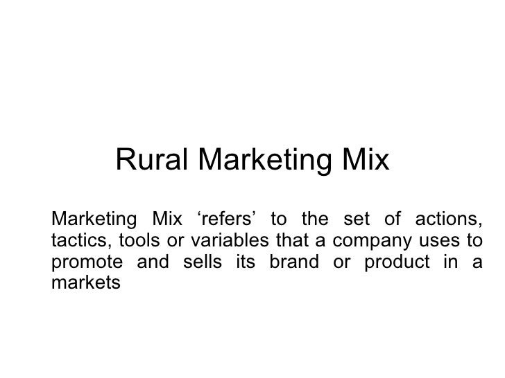 English Sample Essays Rural Marketing Mix Marketing Mix Refers To The Set Of Actions Tactics Reflective Essay On High School also Sample High School Essay Rural Marketing Mix Essay Paper Writing Service