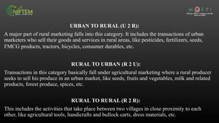 Rural marketing potential in india | PPTX