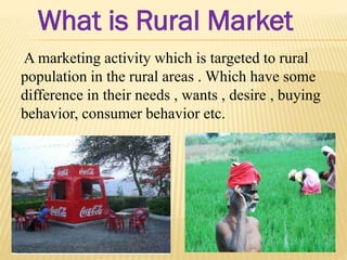 Marketing Mix for Rural market | PPTX