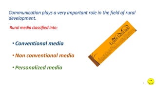 Media For Rural Development Rural media | PPTX