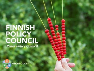 the National Rural policy of Finland