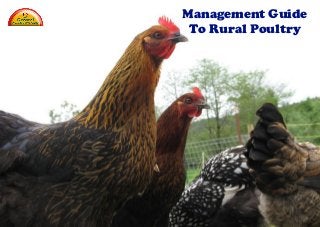 Management Guide
To Rural Poultry
 