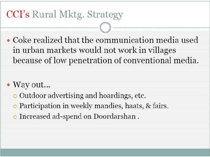 Rural Management Mba Notes rural management ppt on coke Rural Management Mba Notes rural management ppt on coke