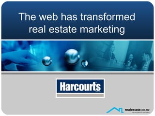The web has transformed real estate marketing 