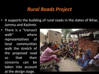 Rural Roads as Infrastructure for Economic Development | PPTX