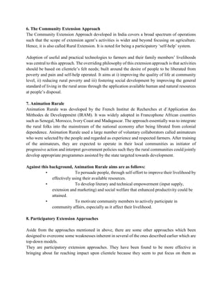 Rural Sociology and Agricultural Extension Methods.docx