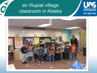 an Iñupiat village classroom in Alaska