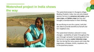 Investing in rural women:  An investment in a whole community