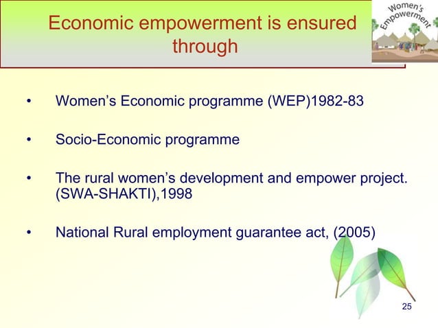 Empowerment of rural women in India | PPT | Women\'s Health | Healthy ...
