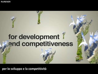 per lo sviluppo e la competitività